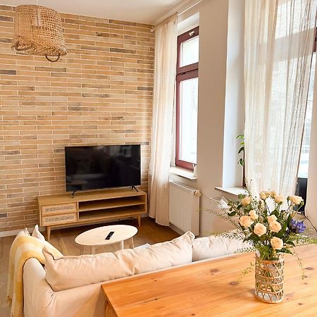 Wunderschoenes Terrassen-Appartement 莱比锡 外观 照片