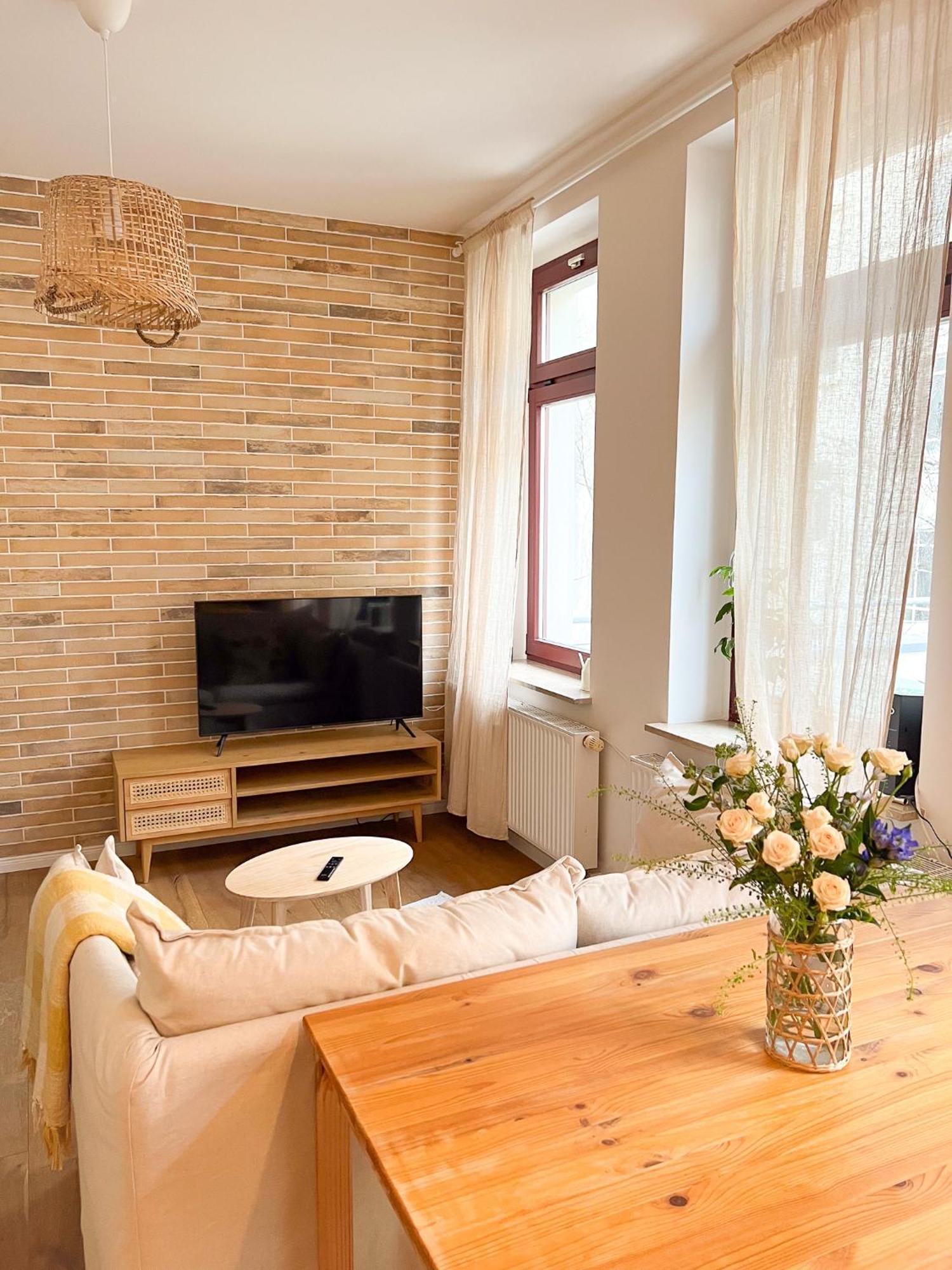 Wunderschoenes Terrassen-Appartement 莱比锡 外观 照片